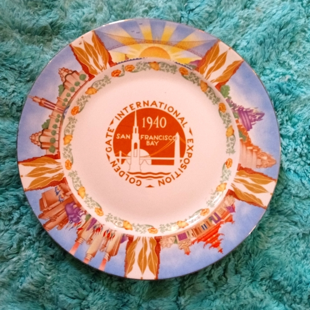 1939 golden gate plate